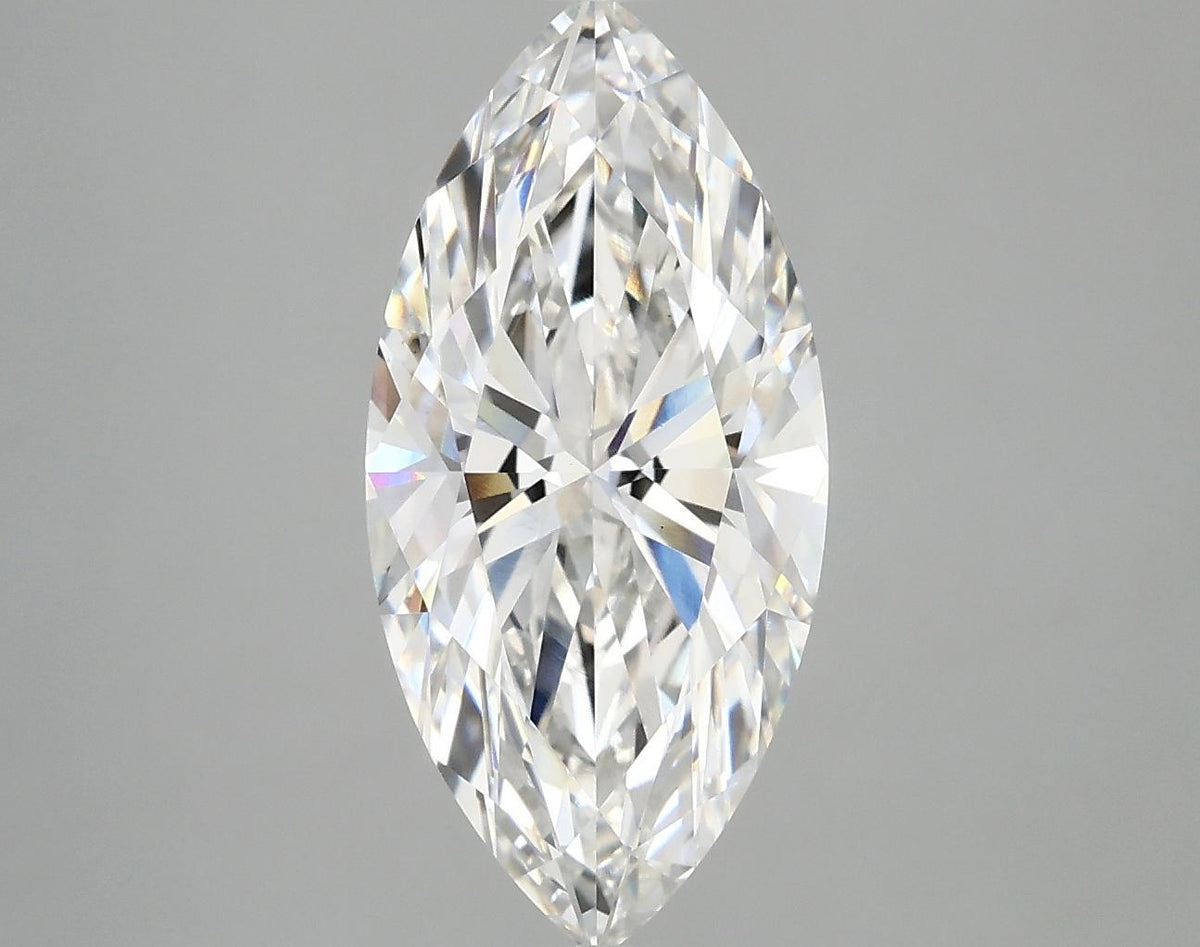 3.02 Carat Marquise Shaped Excellent Cut VS1 IGI Certified Lab Grown Diamond