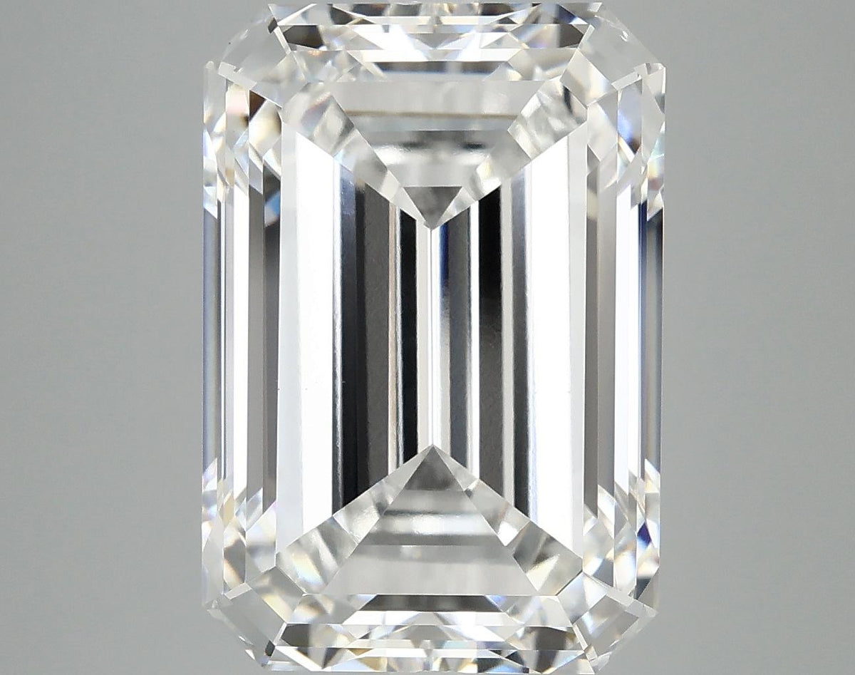 10.58 Carat Emerald Shaped Ideal Cut VS1 IGI Certified Lab Grown Diamond
