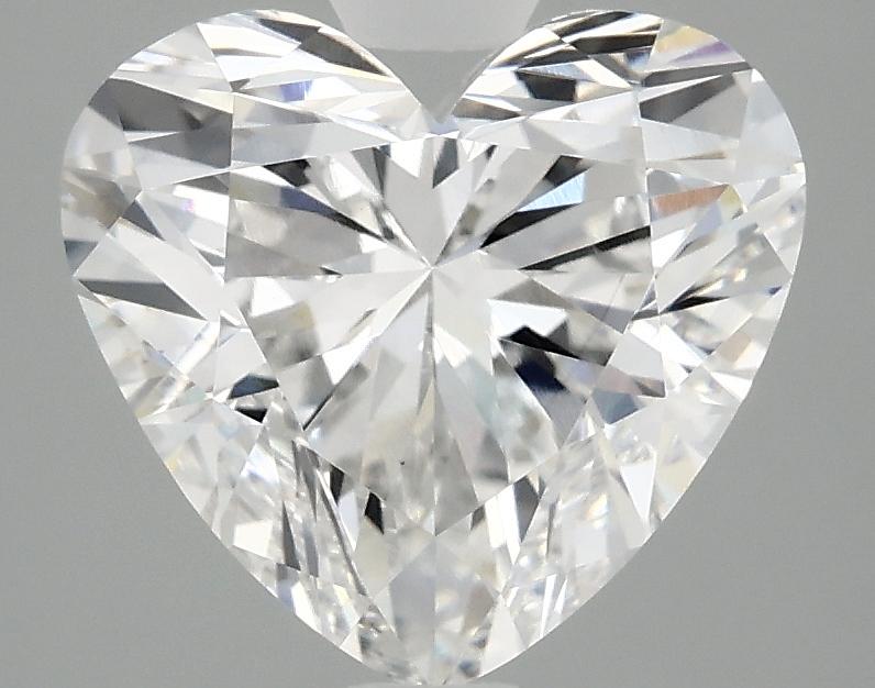 3.02 Carat Heart Shaped Ideal Cut VS1 IGI Certified Lab Grown Diamond