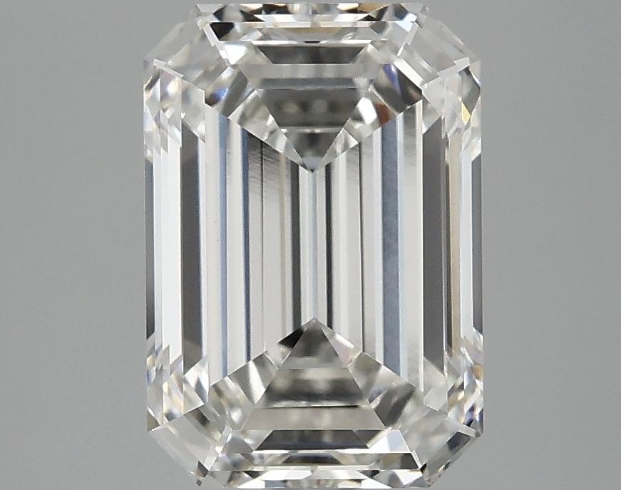 3.01 Carat Emerald Shaped Ideal Cut VS1 IGI Certified Lab Grown Diamond