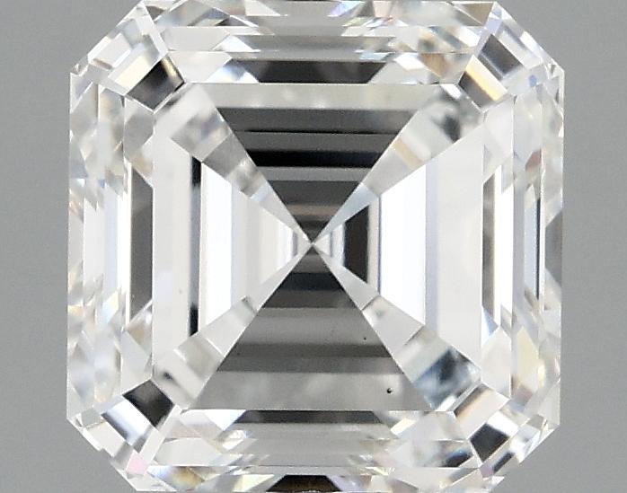 2.01 Carat Asscher Shaped Excellent Cut VS2 IGI Certified Lab Grown Diamond