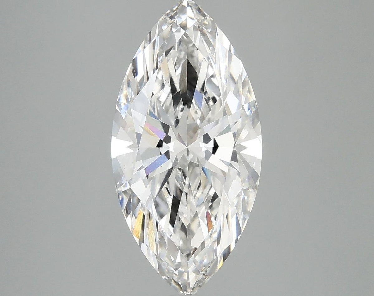 2.97 Carat Marquise Shaped Ideal Cut VS2 IGI Certified Lab Grown Diamond