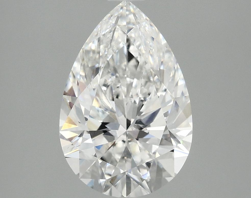 2.52 Carat Pear Shaped Excellent Cut VVS2 IGI Certified Lab Grown Diamond