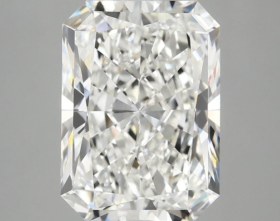 4.08 Carat Radiant Shaped Excellent Cut VVS2 IGI Certified Lab Grown Diamond