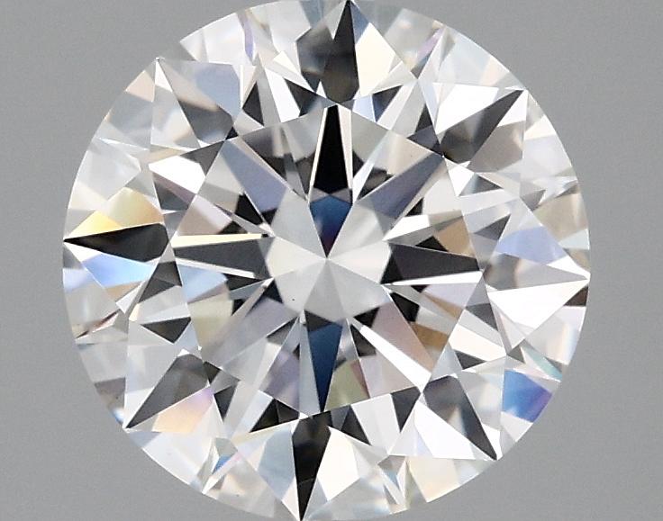 2.58 Carat Round Shaped Ideal Cut VVS2 IGI Certified Lab Grown Diamond