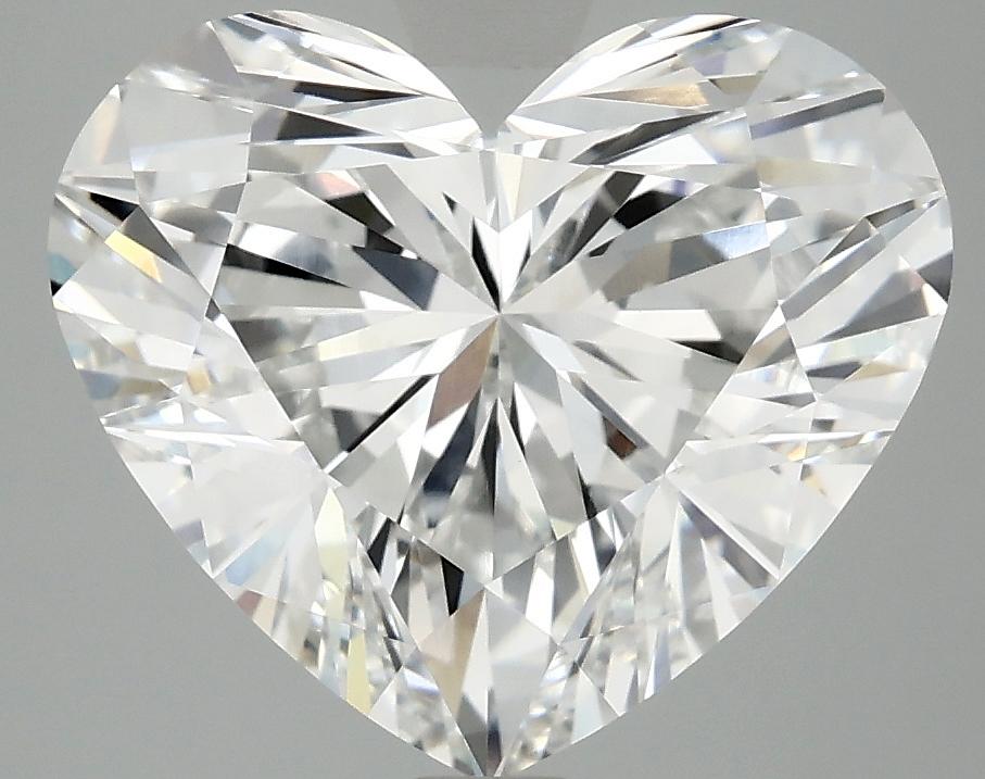 5.01 Carat Heart Shaped Excellent Cut VVS2 IGI Certified Lab Grown Diamond