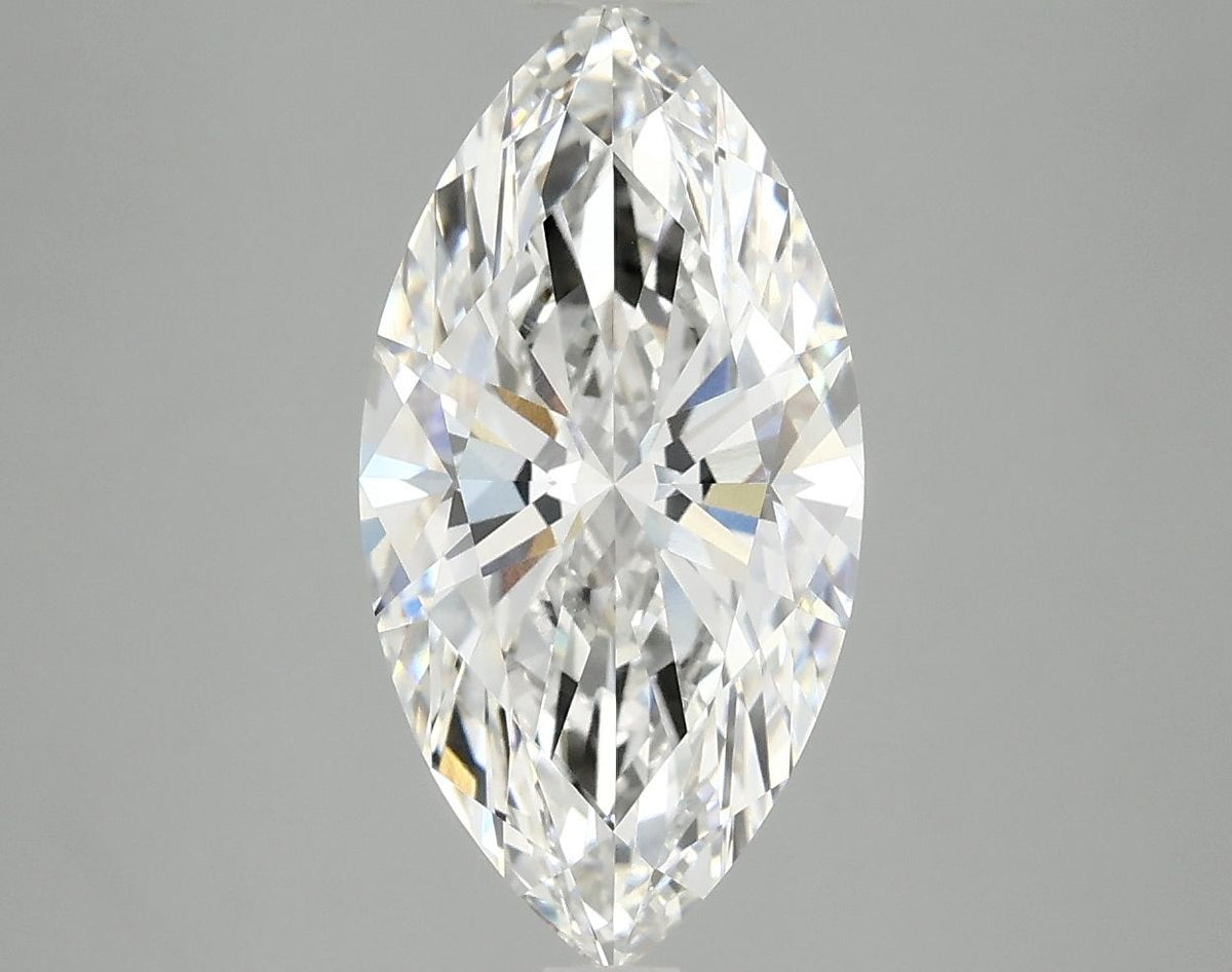 3.01 Carat Marquise Shaped Ideal Cut VVS1 IGI Certified Lab Grown Diamond