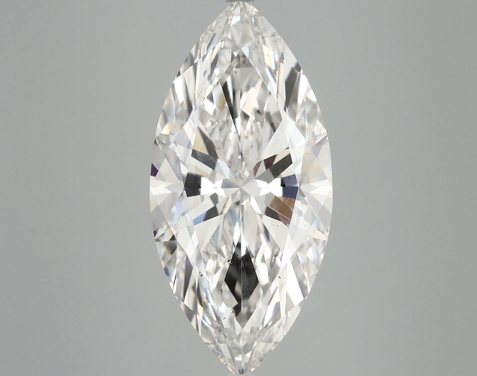 5.05 Carat Marquise Shaped Excellent Cut SI1 IGI Certified Lab Grown Diamond