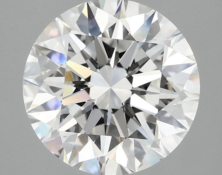 3.09 Carat Round Shaped Excellent Cut VVS2 IGI Certified Lab Grown Diamond