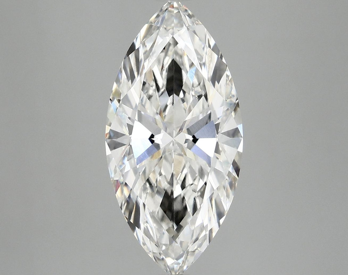 2.99 Carat Marquise Shaped Ideal Cut VVS2 IGI Certified Lab Grown Diamond