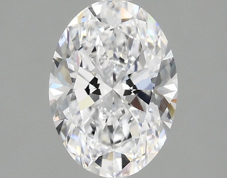 1.45 Carat Oval Shaped Ideal Cut VVS2 IGI Certified Lab Grown Diamond