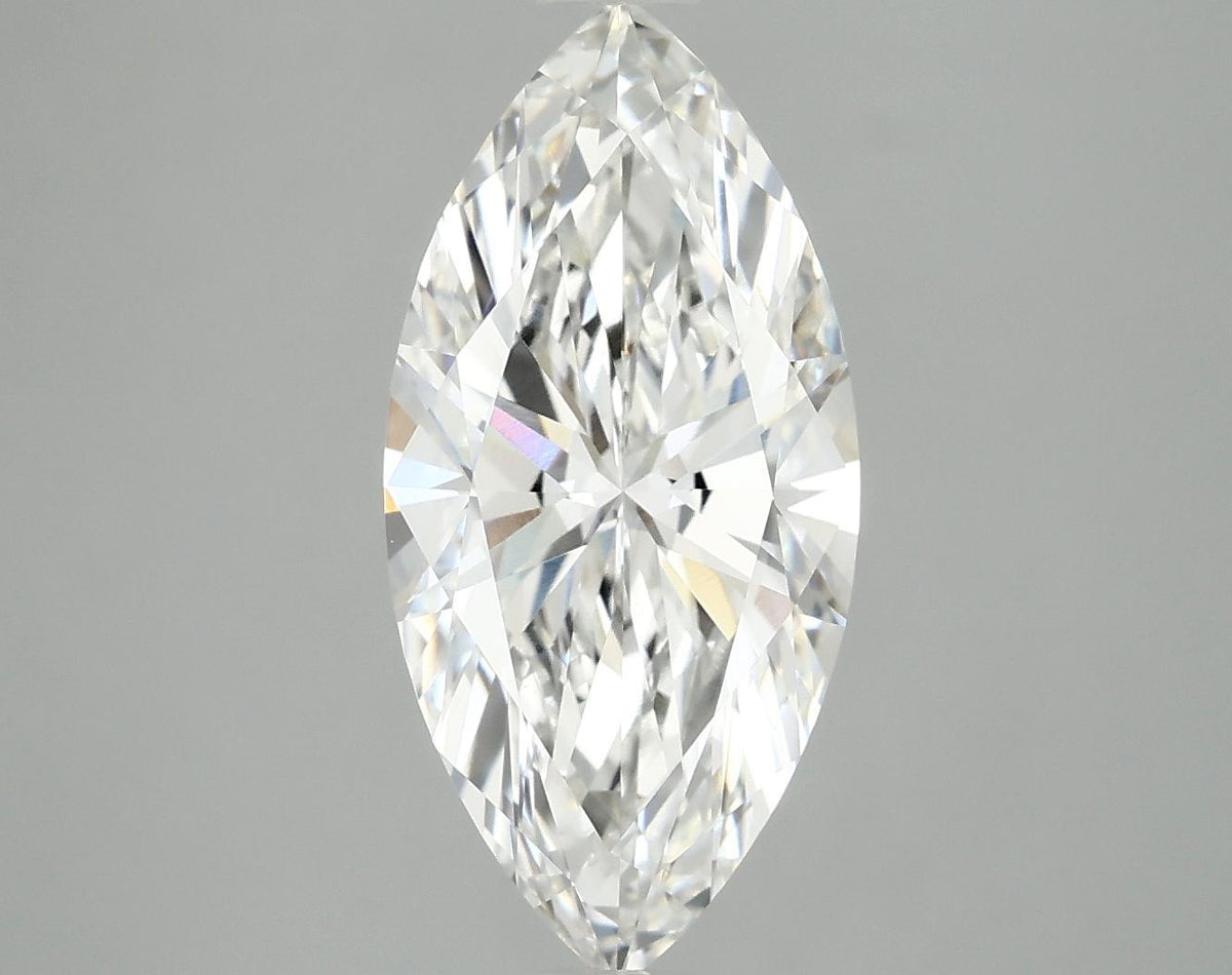 2.97 Carat Marquise Shaped Excellent Cut VS1 IGI Certified Lab Grown Diamond