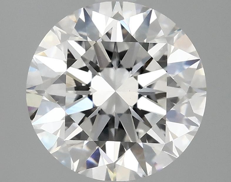 3.03 Carat Round Shaped Excellent Cut VVS2 IGI Certified Lab Grown Diamond