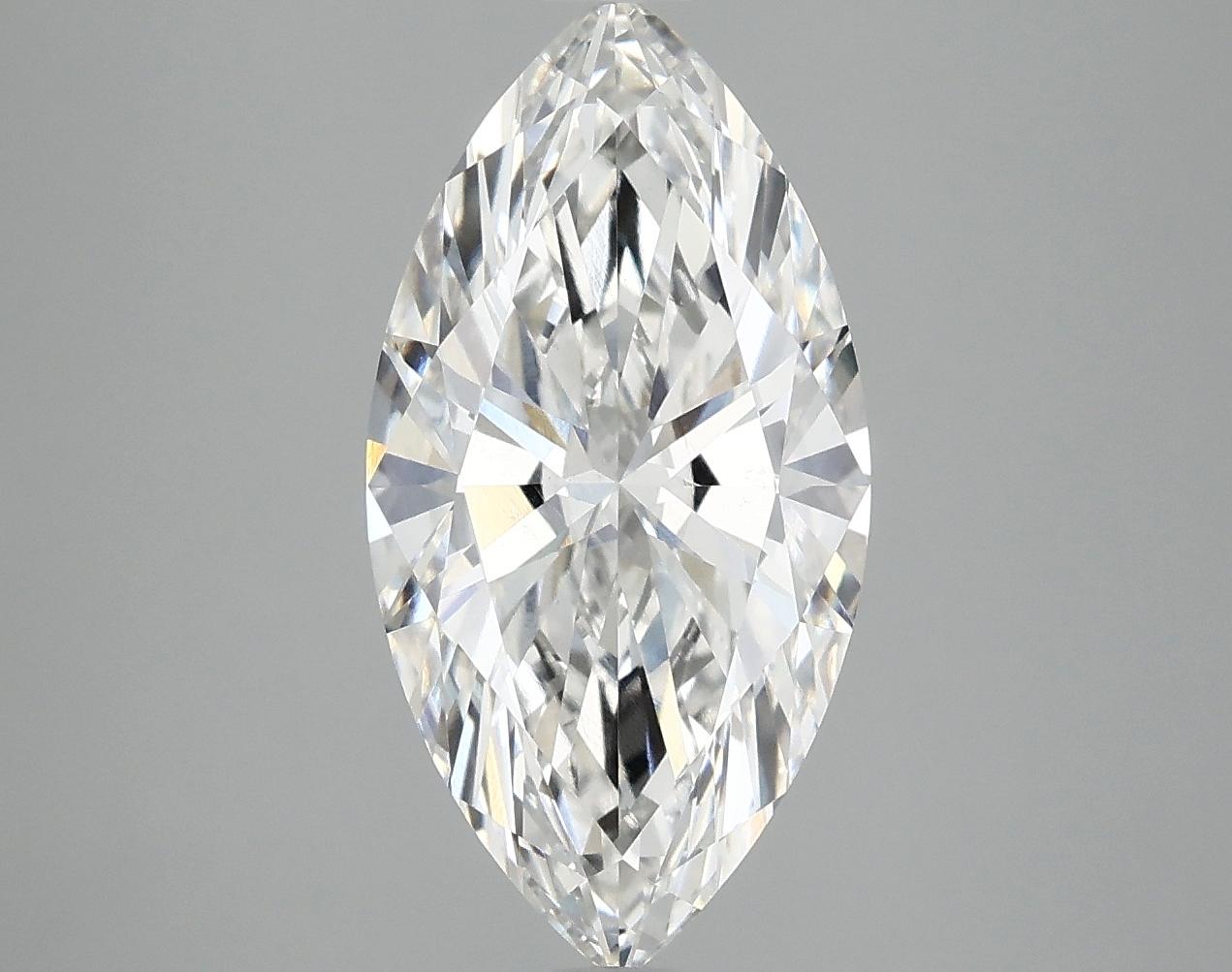 3.03 Carat Marquise Shaped Ideal Cut VS1 IGI Certified Lab Grown Diamond