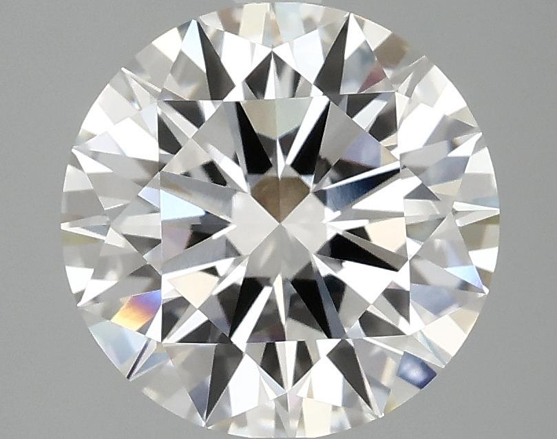 3.08 Carat Round Shaped Ideal Cut VVS2 IGI Certified Lab Grown Diamond