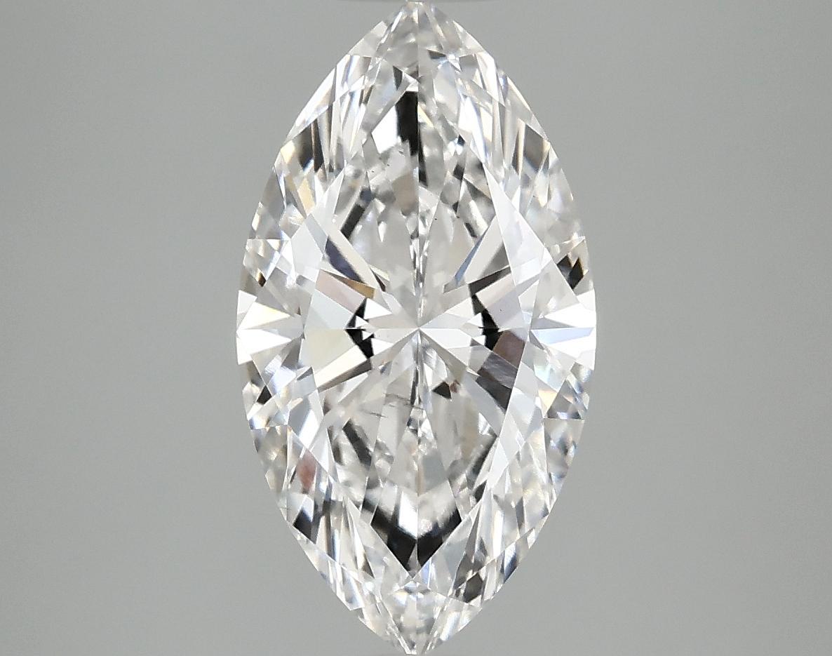 2.97 Carat Marquise Shaped Excellent Cut VS2 IGI Certified Lab Grown Diamond