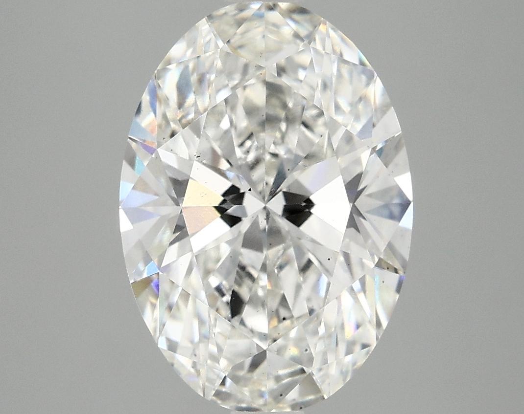 3.83 Carat Oval Shaped Ideal Cut SI1 IGI Certified Lab Grown Diamond