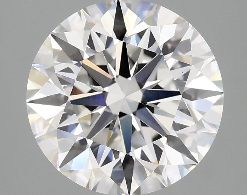 3.08 Carat Round Shaped Excellent Cut VS1 IGI Certified Lab Grown Diamond