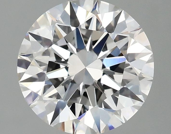 2.03 Carat Round Shaped Ideal Cut VVS2 IGI Certified Lab Grown Diamond