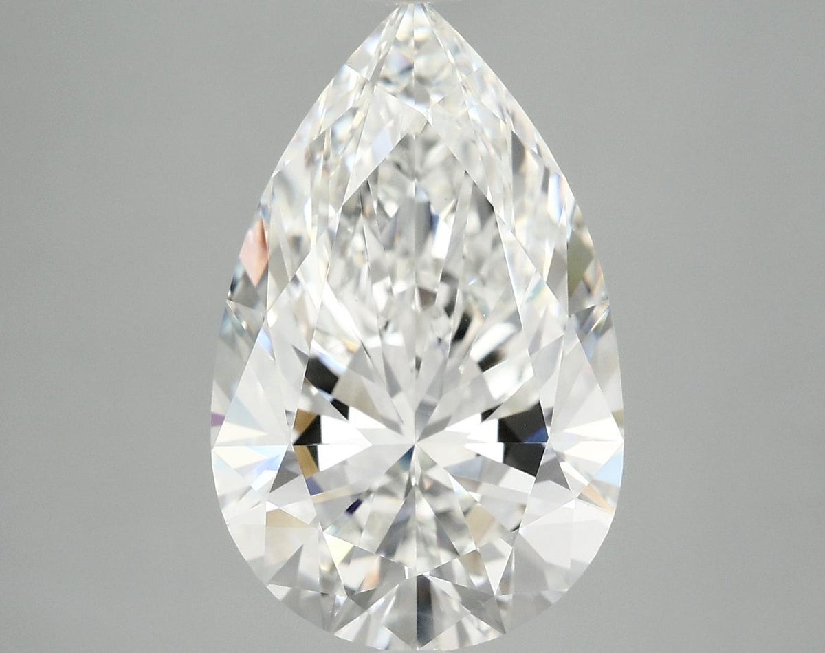 5.05 Carat Pear Shaped Ideal Cut VS1 IGI Certified Lab Grown Diamond