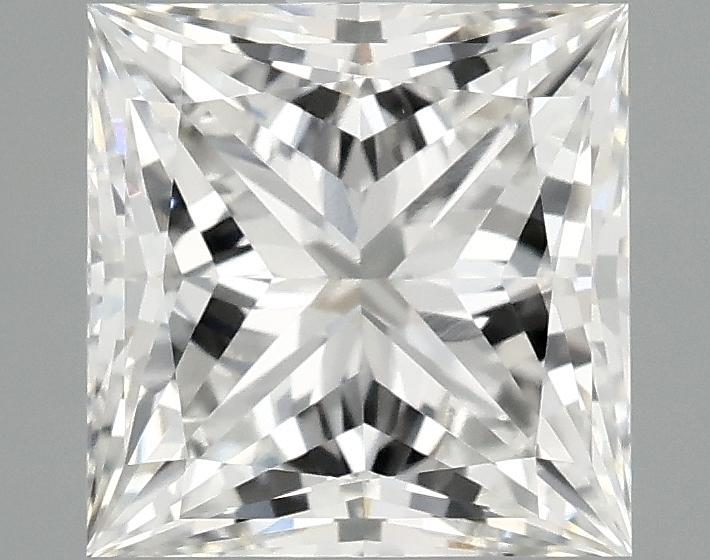 2.02 Carat Princess Shaped Ideal Cut VVS2 IGI Certified Lab Grown Diamond