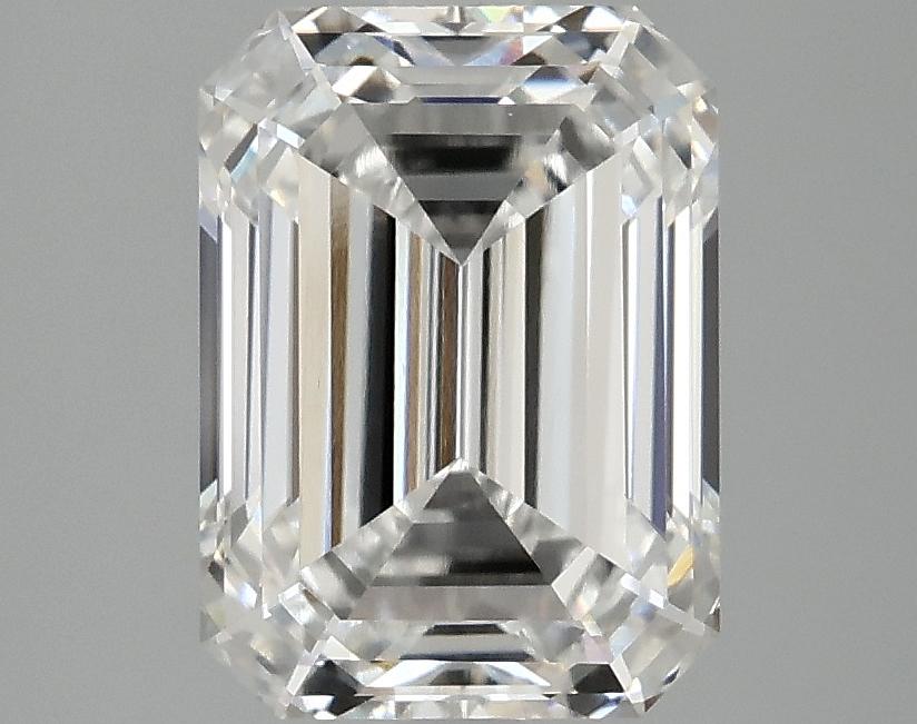 3.08 Carat Emerald Shaped Excellent Cut VVS2 IGI Certified Lab Grown Diamond