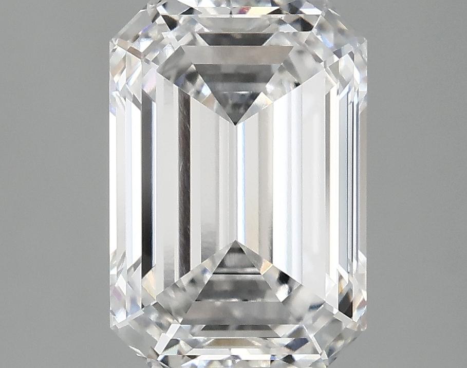 2.55 Carat Emerald Shaped Ideal Cut VVS2 IGI Certified Lab Grown Diamond