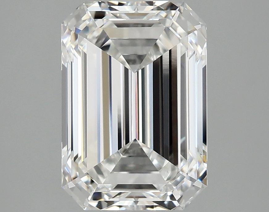 3.1 Carat Emerald Shaped Ideal Cut VVS2 IGI Certified Lab Grown Diamond