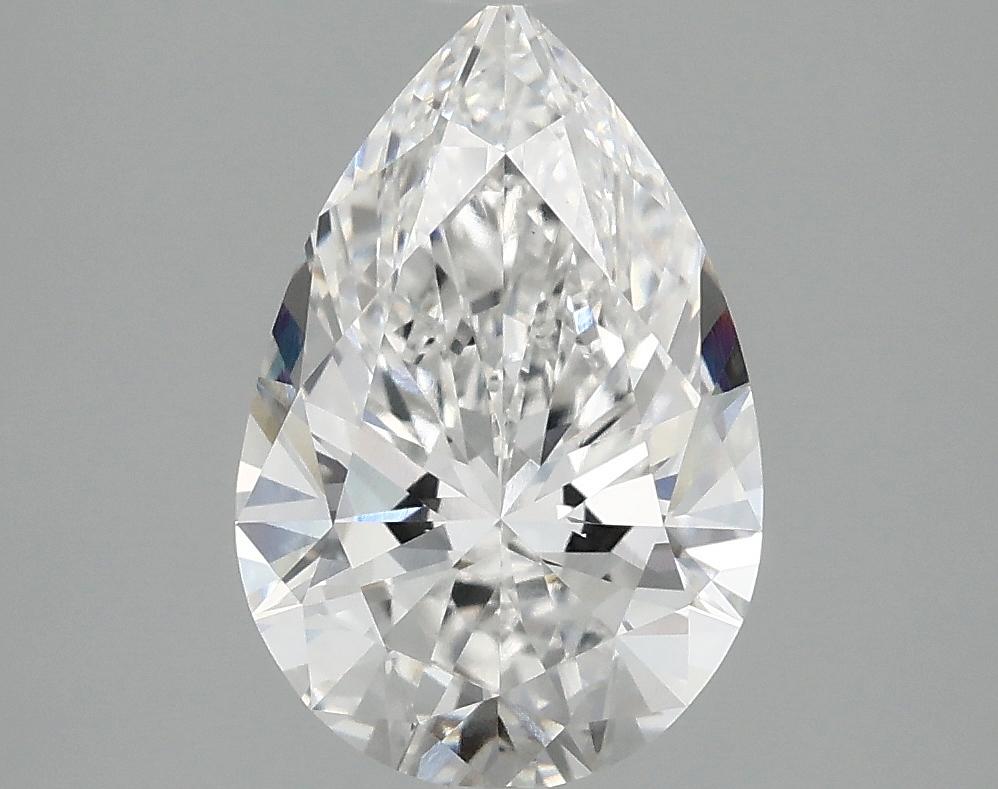 2.06 Carat Pear Shaped Excellent Cut VS1 IGI Certified Lab Grown Diamond