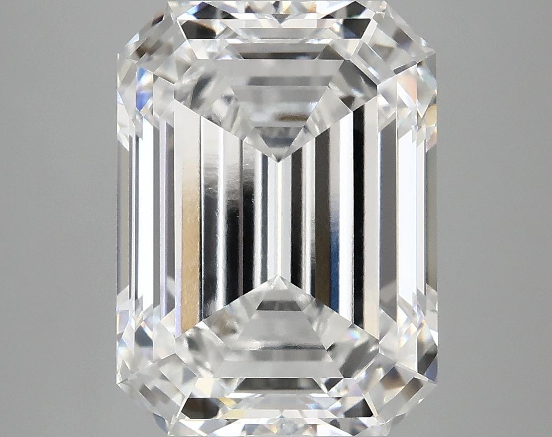 7.13 Carat Emerald Shaped Excellent Cut VVS2 IGI Certified Lab Grown Diamond