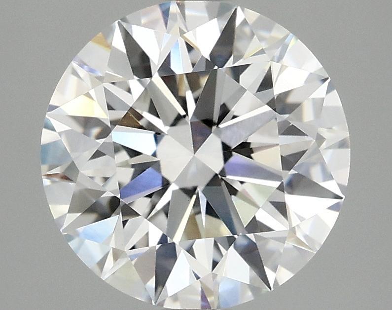 3.07 Carat Round Shaped Ideal Cut VVS2 IGI Certified Lab Grown Diamond