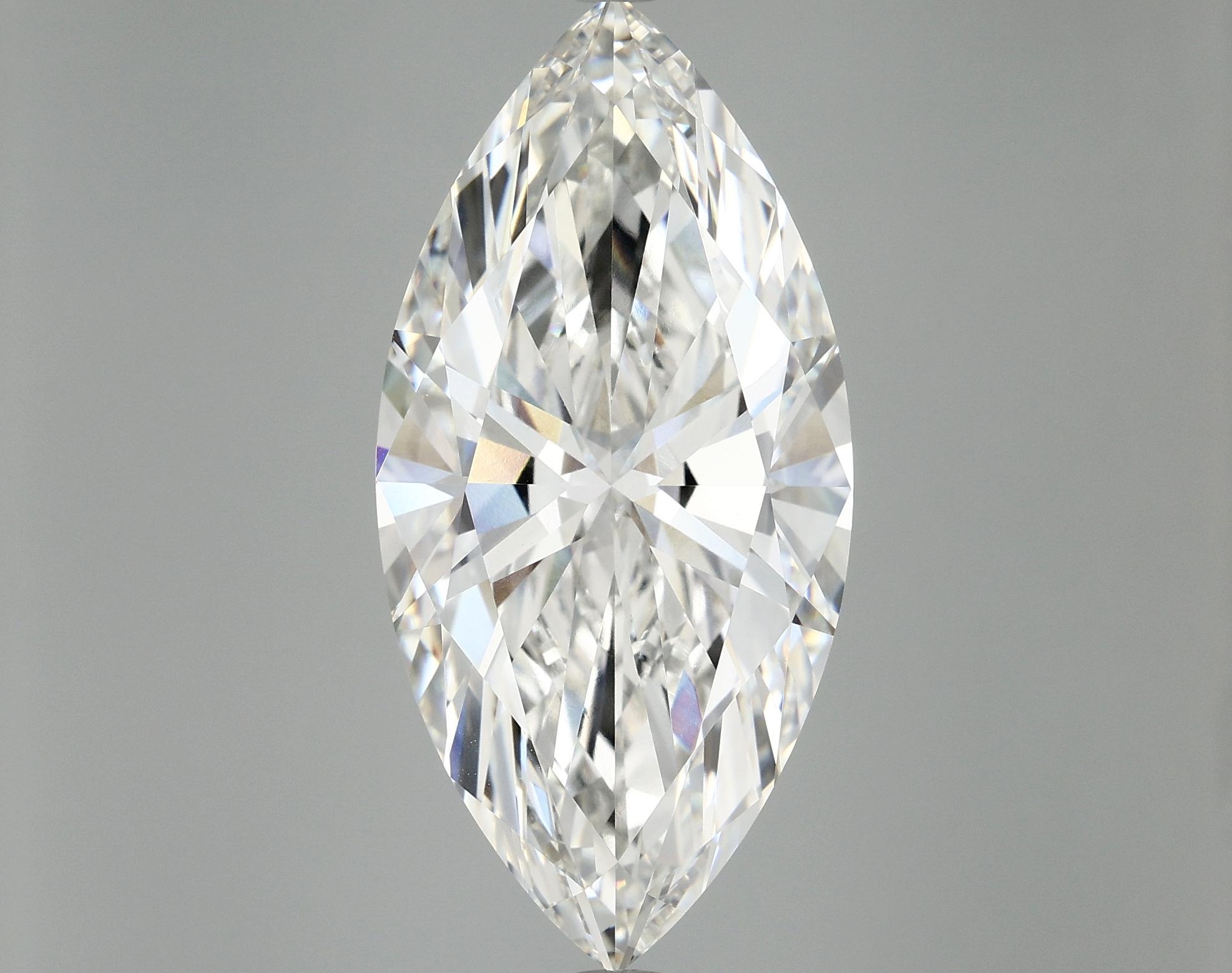 10.07 Carat Marquise Shaped Excellent Cut VVS2 IGI Certified Lab Grown Diamond