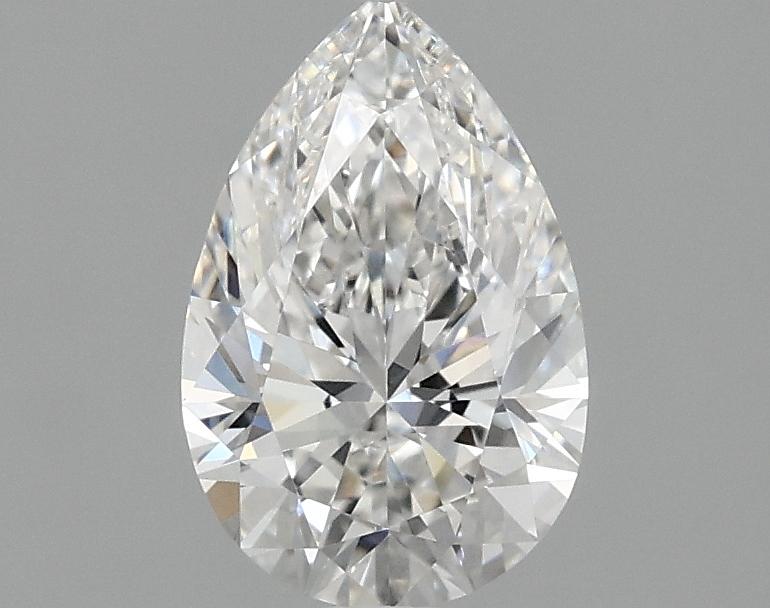 1.08 Carat Pear Shaped Excellent Cut VVS2 IGI Certified Lab Grown Diamond