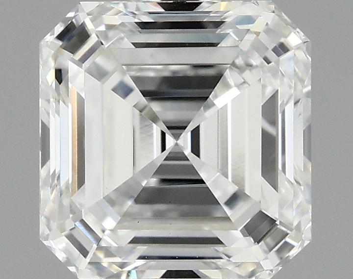 1.47 Carat Asscher Shaped Ideal Cut VVS2 IGI Certified Lab Grown Diamond