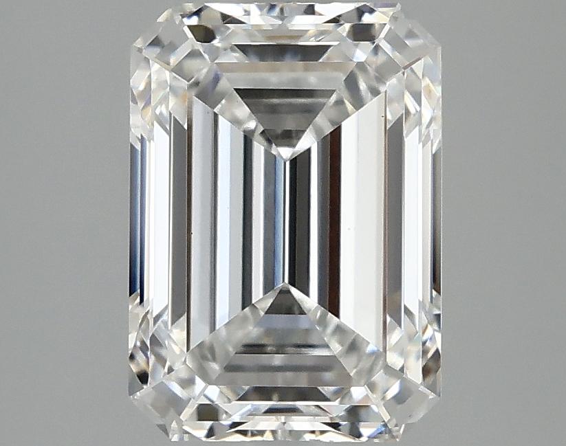 2.96 Carat Emerald Shaped Ideal Cut VS1 IGI Certified Lab Grown Diamond