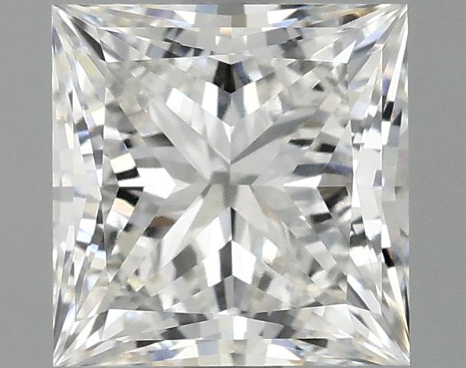 1.98 Carat Princess Shaped Ideal Cut VVS2 IGI Certified Lab Grown Diamond