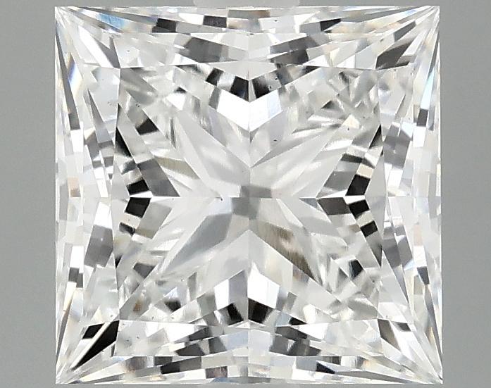 3.06 Carat Princess Shaped Ideal Cut VS2 IGI Certified Lab Grown Diamond