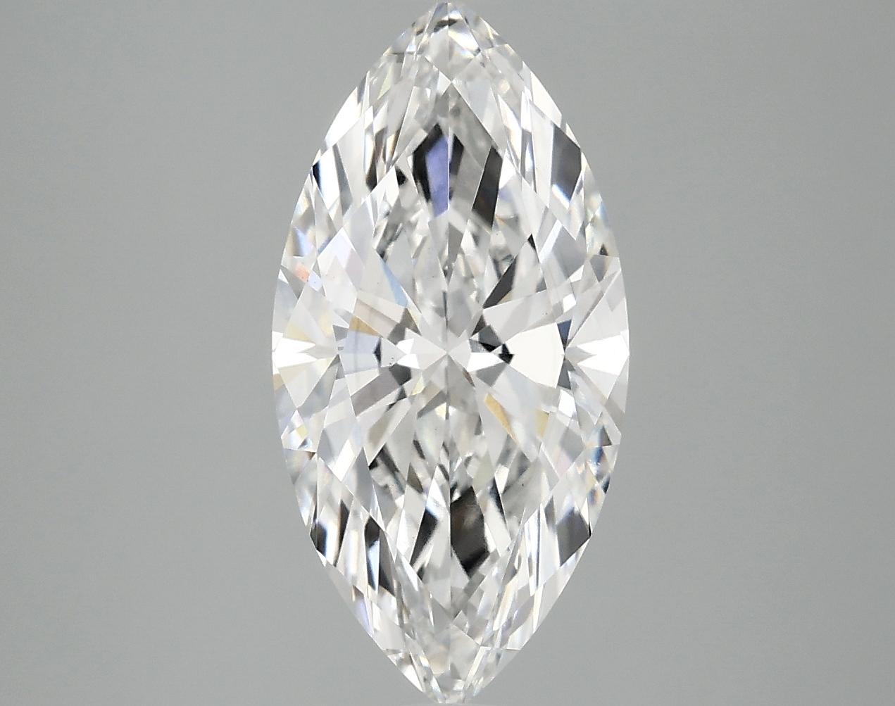 3.02 Carat Marquise Shaped Ideal Cut VS1 IGI Certified Lab Grown Diamond