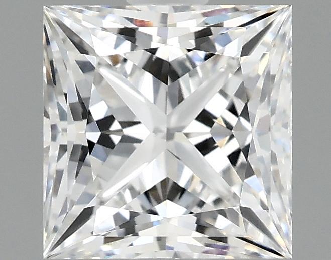 1.48 Carat Princess Shaped Ideal Cut VVS2 IGI Certified Lab Grown Diamond