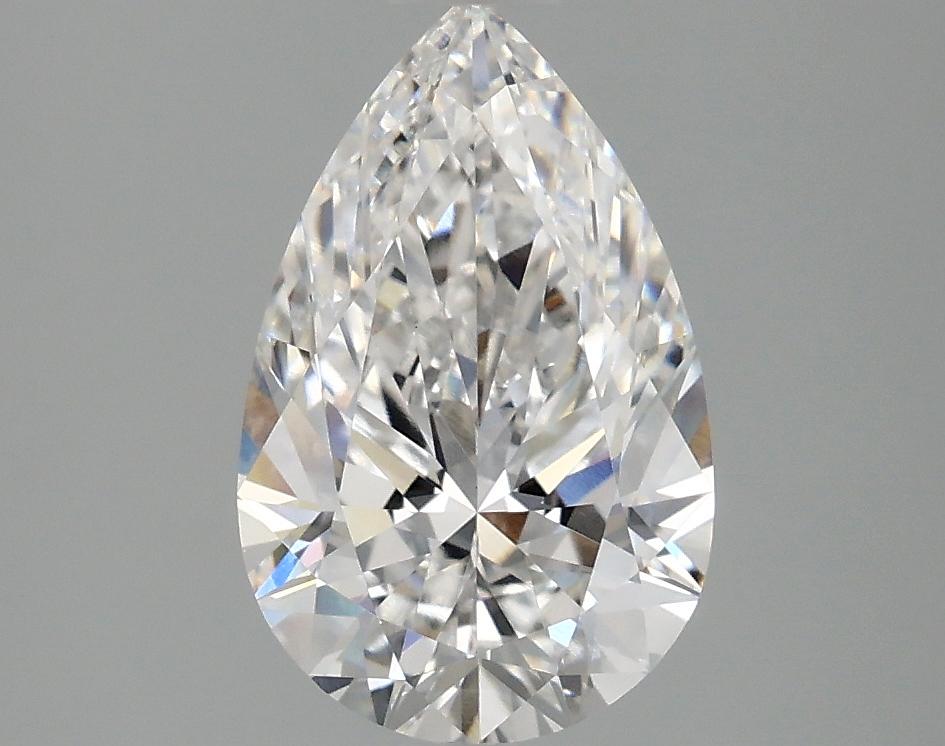 2.1 Carat Pear Shaped Ideal Cut VVS2 IGI Certified Lab Grown Diamond
