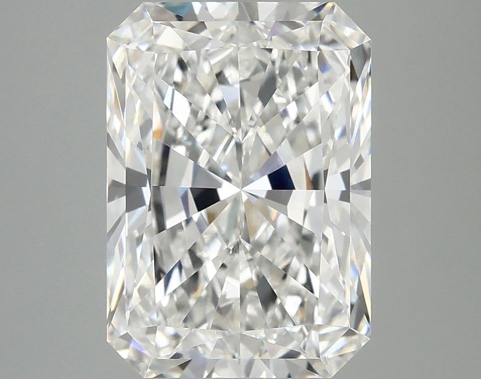4.09 Carat Radiant Shaped Ideal Cut VVS2 IGI Certified Lab Grown Diamond