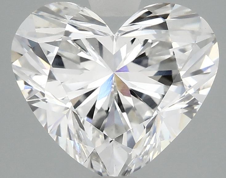 2.98 Carat Heart Shaped Ideal Cut VS1 IGI Certified Lab Grown Diamond