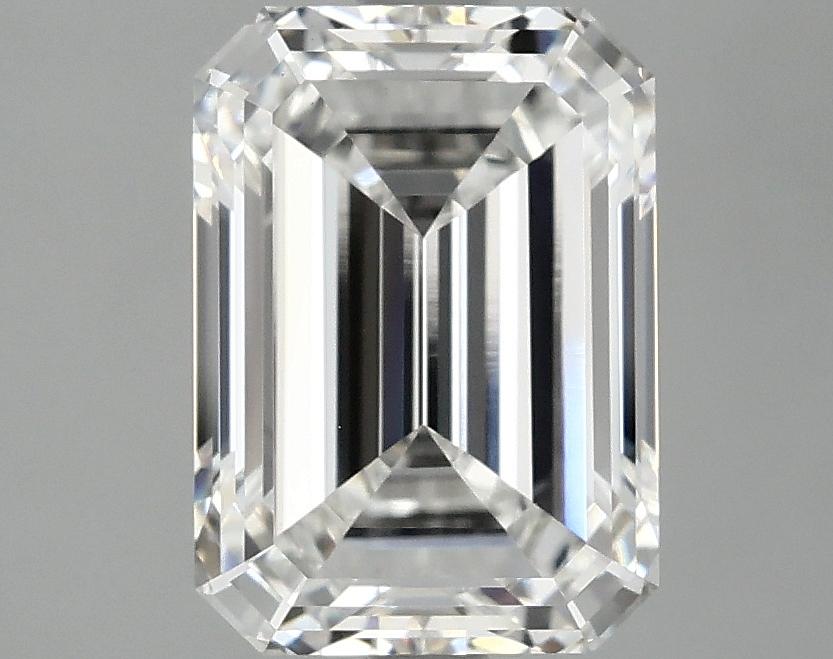 2.97 Carat Emerald Shaped Ideal Cut VS1 IGI Certified Lab Grown Diamond