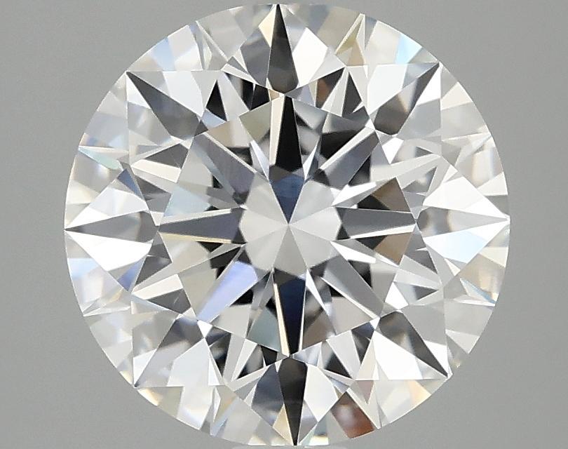 3.04 Carat Round Shaped Ideal Cut VVS2 IGI Certified Lab Grown Diamond