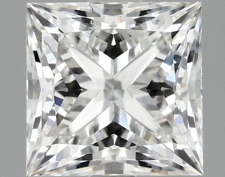 2.07 Carat Princess Shaped Ideal Cut VS2 IGI Certified Lab Grown Diamond