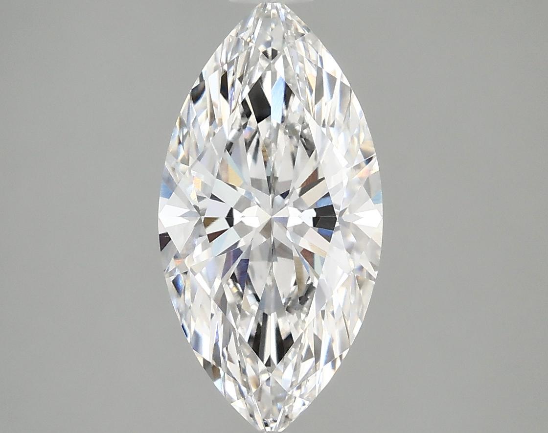 2.08 Carat Marquise Shaped Ideal Cut VVS2 IGI Certified Lab Grown Diamond
