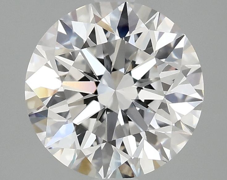 2.5 Carat Round Shaped Excellent Cut VVS2 IGI Certified Lab Grown Diamond