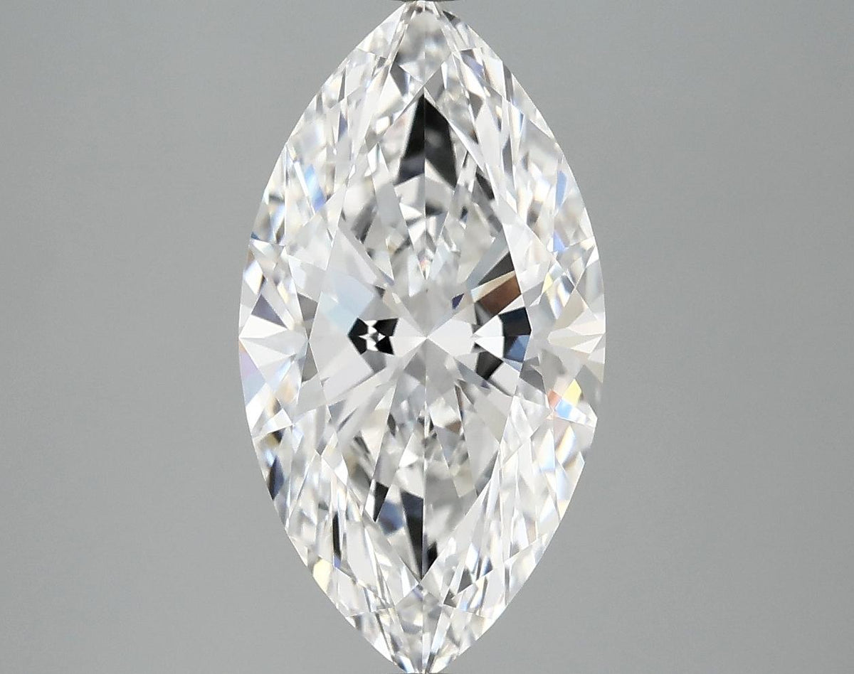 3.42 Carat Marquise Shaped Excellent Cut VS1 IGI Certified Lab Grown Diamond