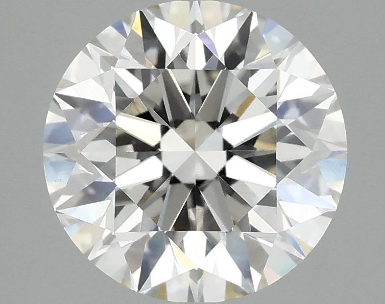 3.09 Carat Round Shaped Excellent Cut VVS2 IGI Certified Lab Grown Diamond