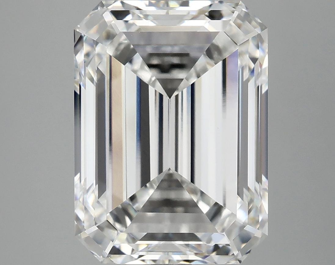 7.2 Carat Emerald Shaped Excellent Cut VVS2 IGI Certified Lab Grown Diamond